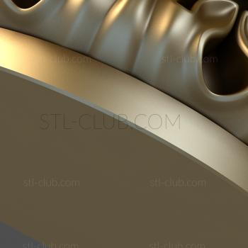 3D модель 3d stl модель капители (STL)